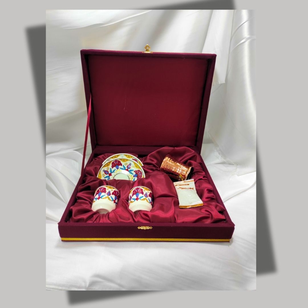 DM PORSELEN DIANTHUS FİNCAN TAKIMI
