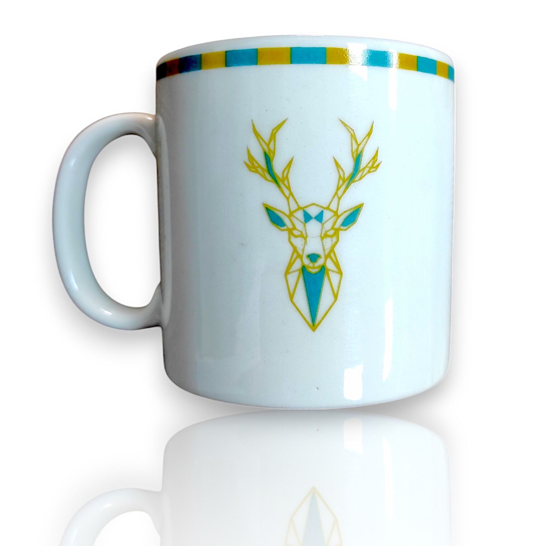 DM PORSELEN NOBLE DEER SİLİNDİR KUPA