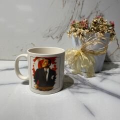 Dm Porselen Kemal Paşa Silindir Kupa