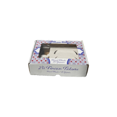 Dm Porselen 2'Li Fincan Takımı İçin Toptan Karton Kutu (Beyaz) 1000 Adet