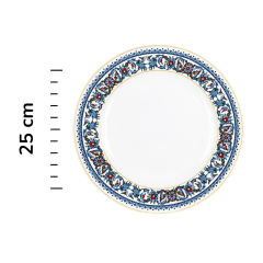 Dm Porselen Topkapı Porselen Hediyelik Plaket Tabak 25 Cm